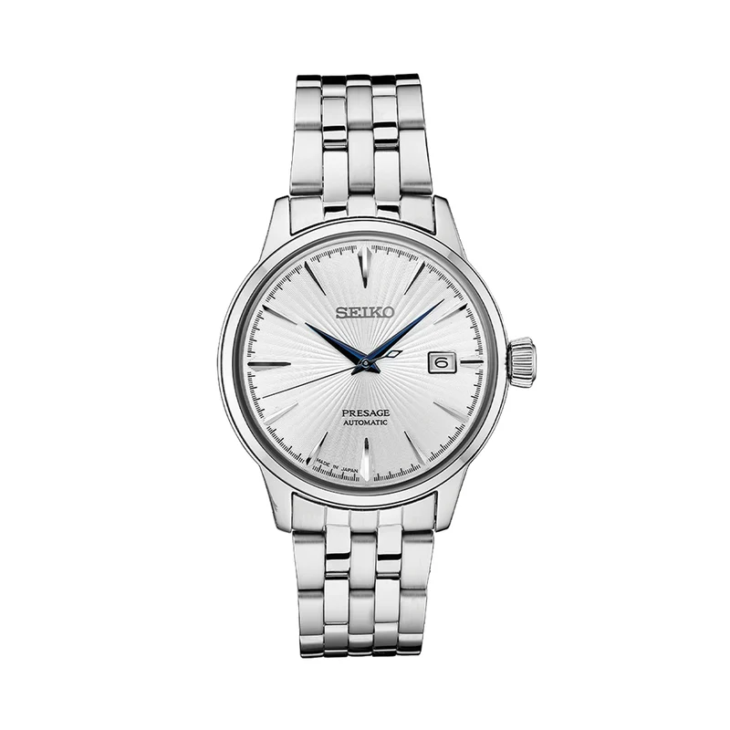 SRPB77 Presage Cocktail Time 40.5mm - Silver on Bracelet