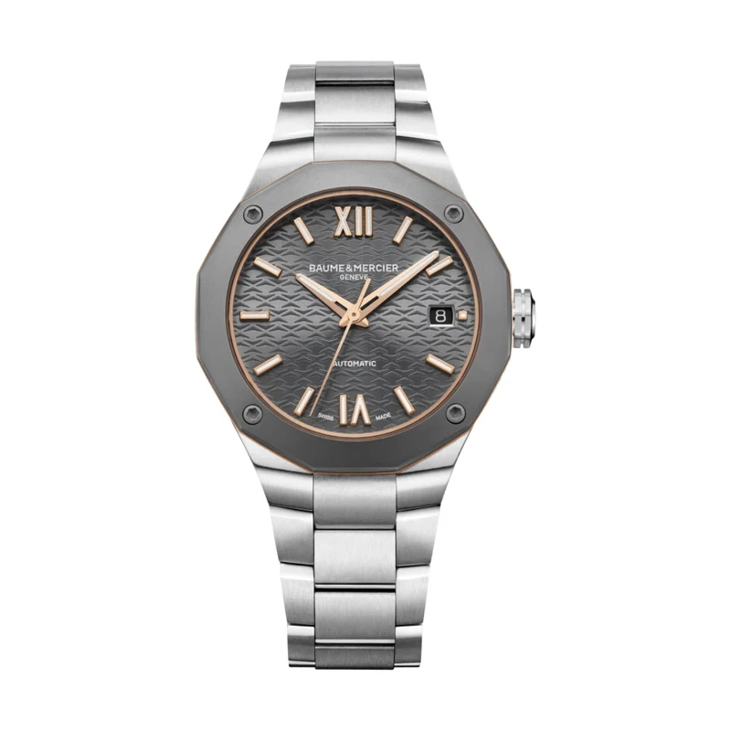 Riviera 10661 Automatic Titanium 36mm - Grey on Bracelet