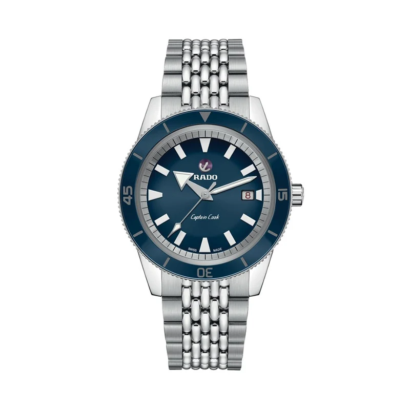 Captain Cook Automatic 42mm - Blue on Bracelet