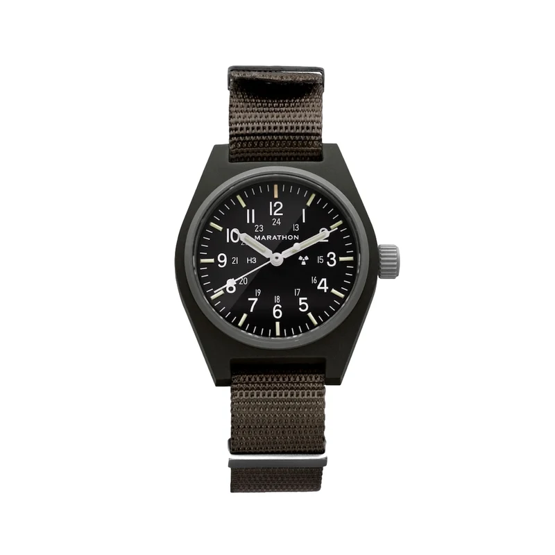 GPM Type II Field 34mm - Black on Nylon Strap