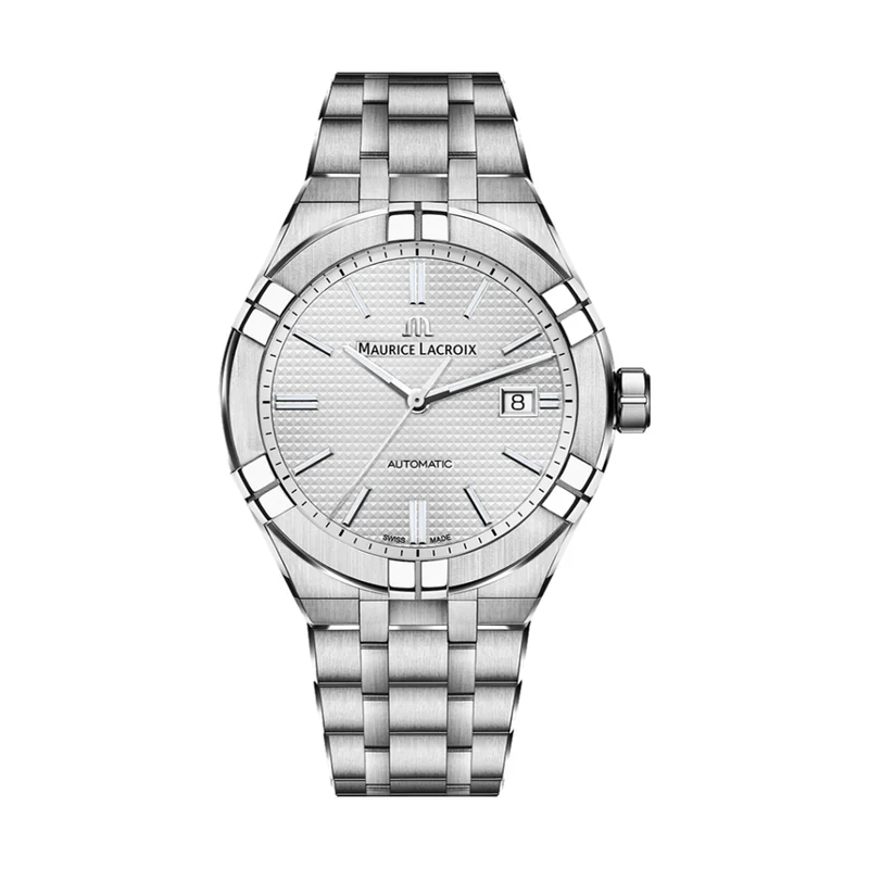 AIKON Automatic Date 42mm - Silver