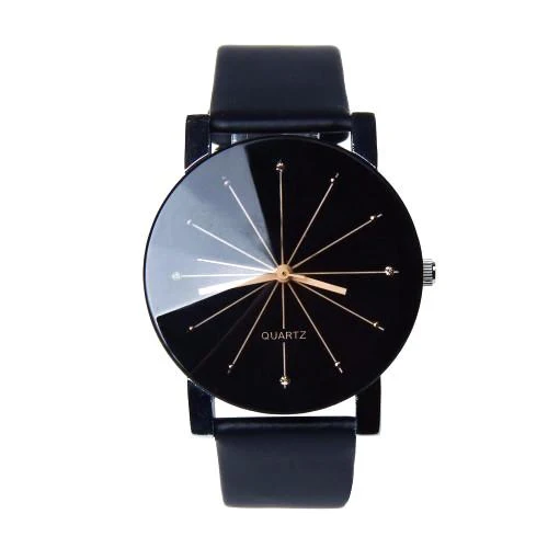 Black & Gold Simple Watch