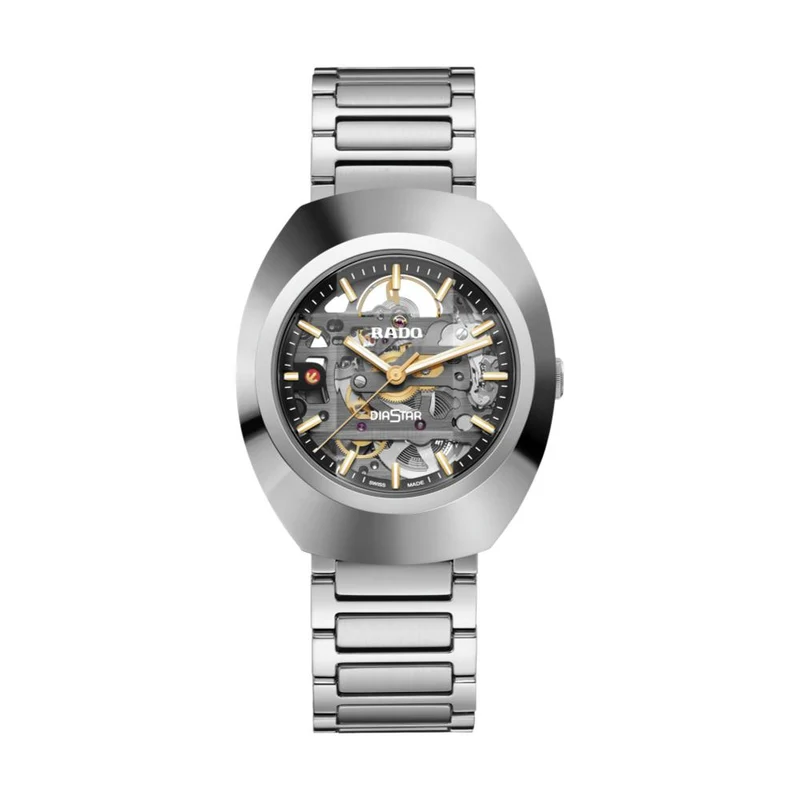 DiaStar Original Skeleton 38mm - Silver on Bracelet