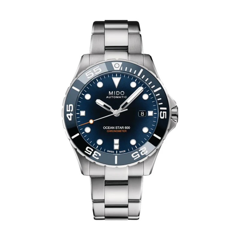 Ocean Star 600 Chronometer 43.5mm - Blue on Bracelet