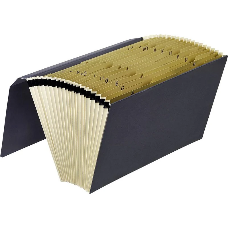 Marbig Expanding File A-Z Index Foolscap Blue/Buff