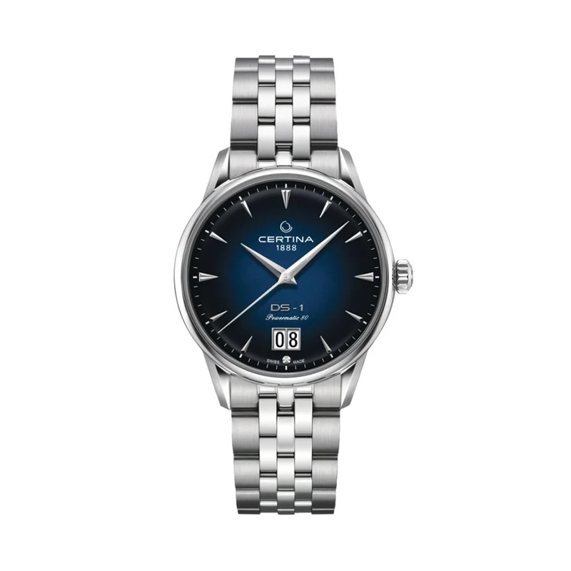 DS-1 Big Date 41mm - Blue on Bracelet