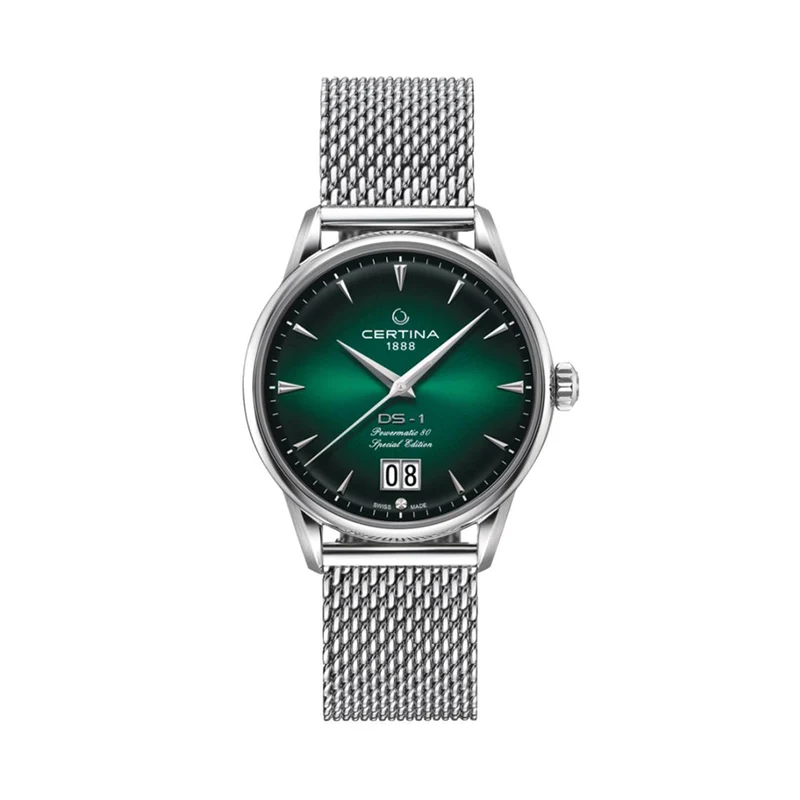 DS-1 Big Date Special Edition 41mm - Green on Bracelet