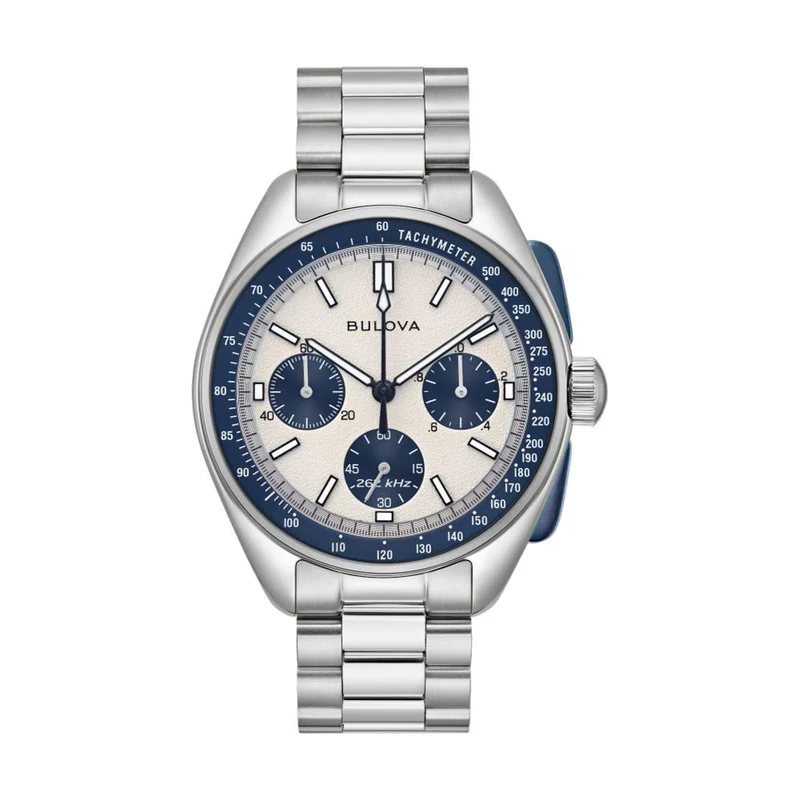 Lunar Pilot 43.5mm - Silver on Bracelet