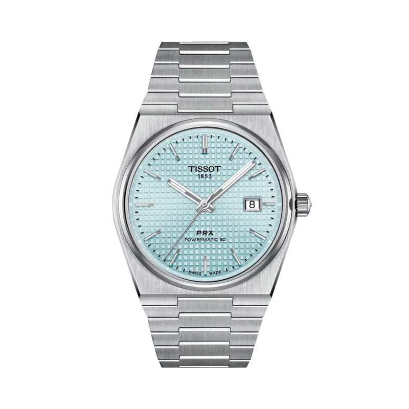 PRX "Glacier" Automatic Powermatic 80 40mm - Ice Blue on Bracelet