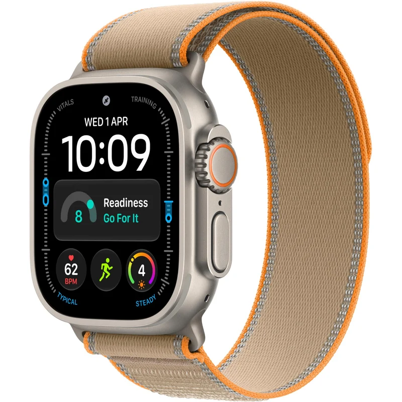 Apple Watch Ultra 4 49mm Natural Titanium Case GPS + Cellular Trail Loop (S/M) [Sand ]