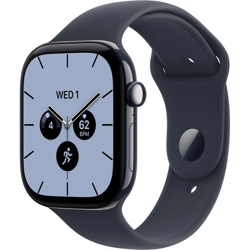 Apple Watch Series 12 46mm Night Blue Ceramic Case GPS + Cellular Sport Band (M/L) [Navy Blue]