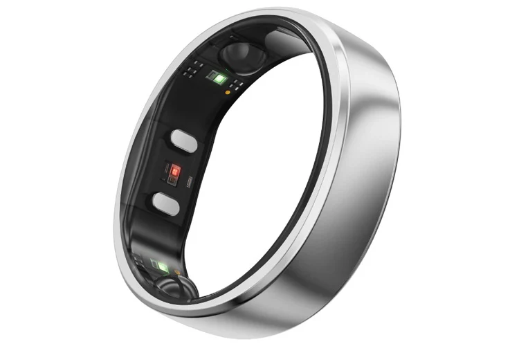 RingConn Gen 2 Smart Ring - Size 8 (Future Silver)