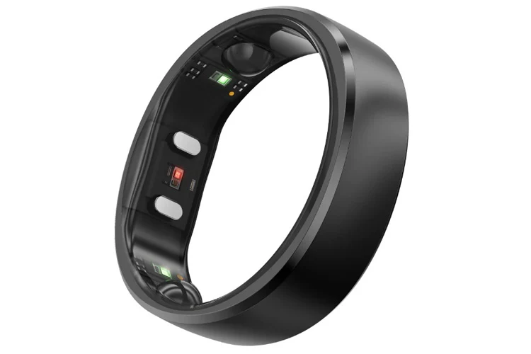RingConn Gen 2 Smart Ring - Size 6 (Matte Black)