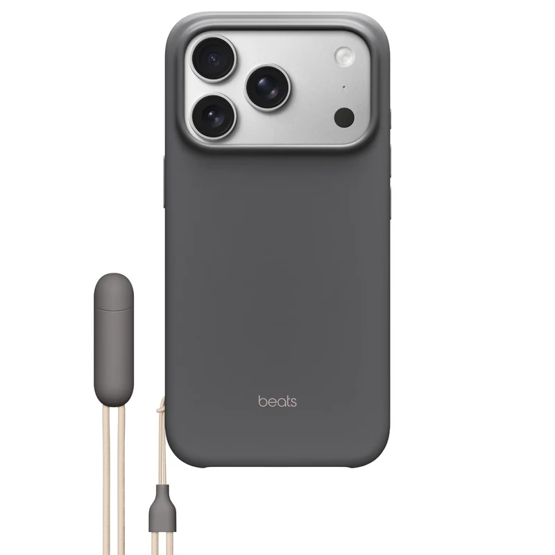 Beats iPhone 17 Pro Kickstand Case with MagSafe & Camera Control (Granite Grey)
