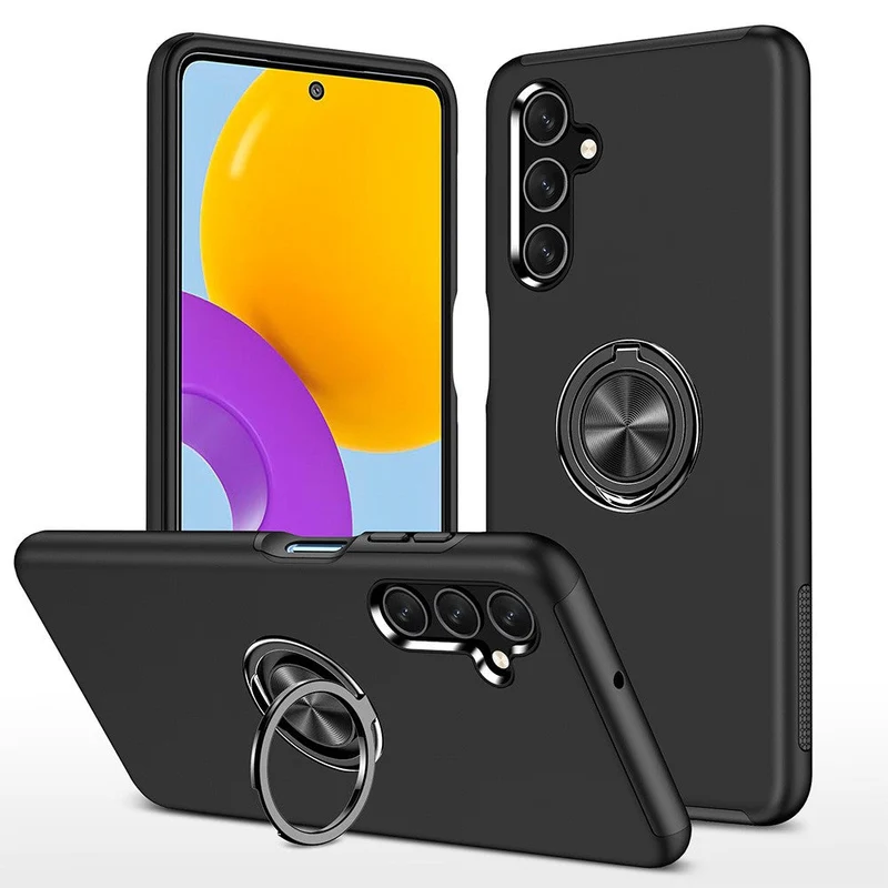 Redefine Magnetic Ring Holder Case for Samsung Galaxy A13 4G (Black)