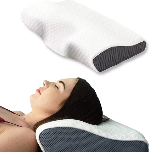 Cuscino Ergonomico SomnoNova per Sonno Profondo e Riduzione del Russare