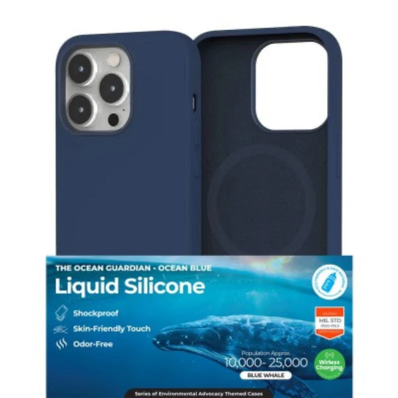 Redefine Liquid Silicone For iPhone 16 Pro Max - Navy