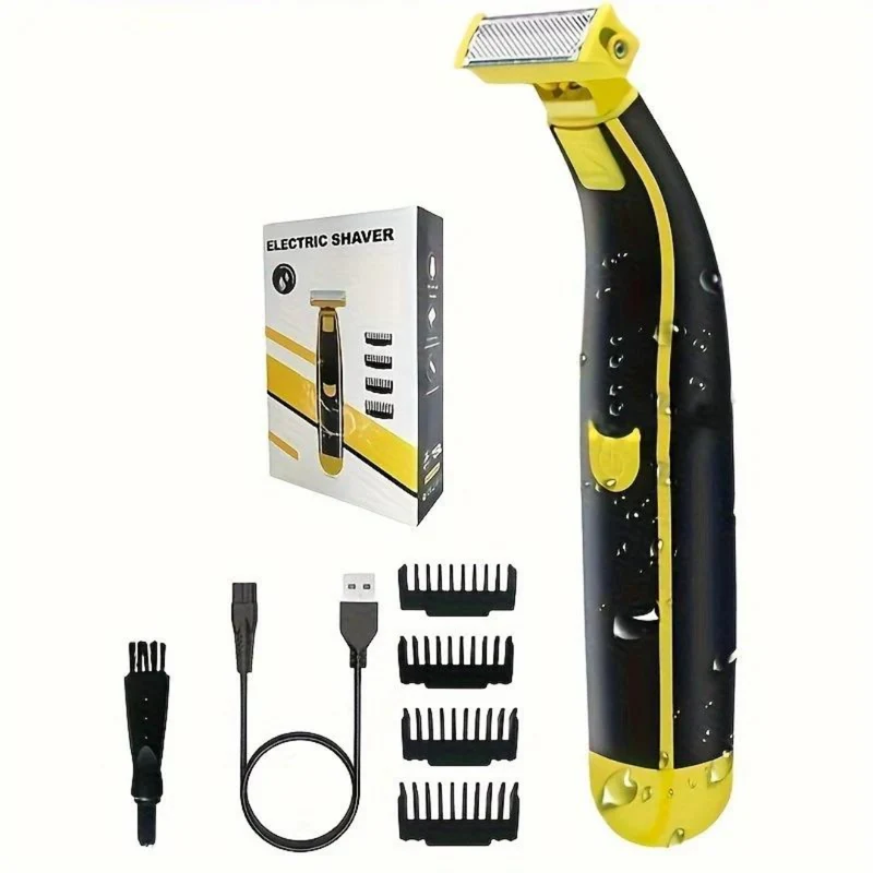 Rasoi elettrici per uomini | Trimmer impermeabile ricaricabile via USB | TrimEdge