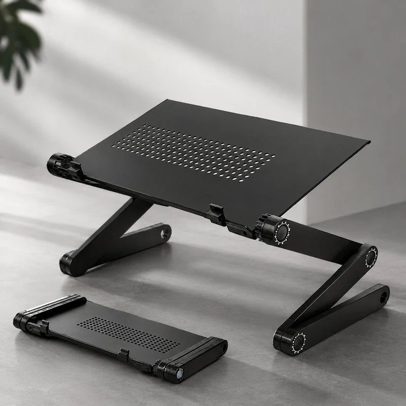 Supporto per laptop regolabile | Tavolo girevole