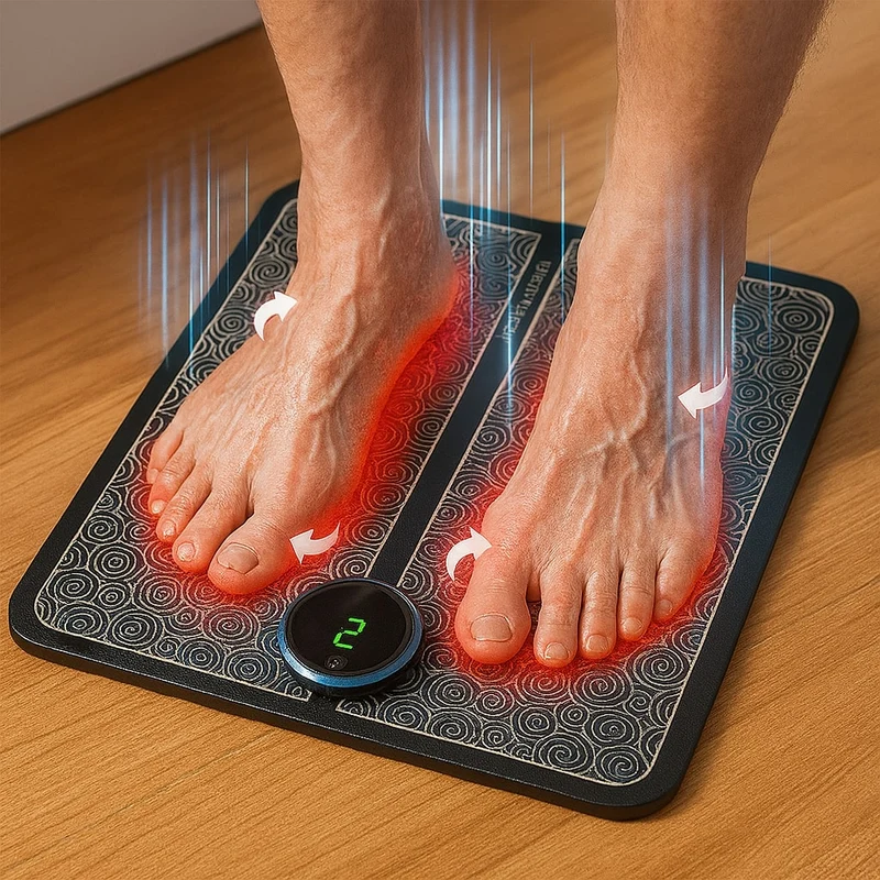 Dispositivo di massaggio per piedi EMS per un profondo relax | RelaxPiedi