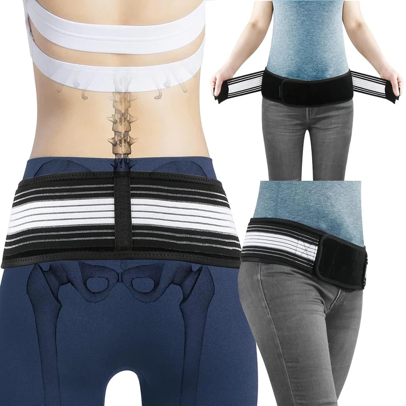 Supporto lombare | Sollievo per sciatica | Cintura regolabile per il supporto | BackTherapy