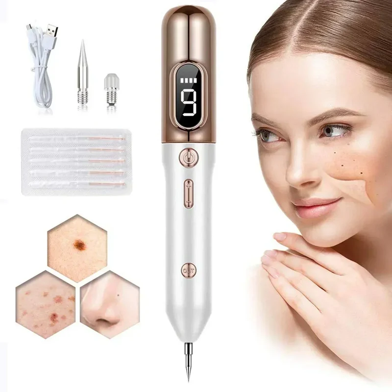 NovaDerm Skin Pen Con Nove Livelli Di Intensità Per Lesioni Cutanee, Nevi E Verruche