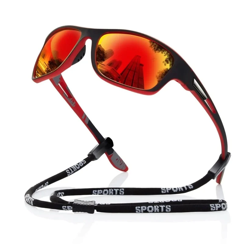 POLARSPORTX Pro – Occhiali da sole sportivi polarizzati con protezione UV400 per attività all'aperto e vita quotidiana