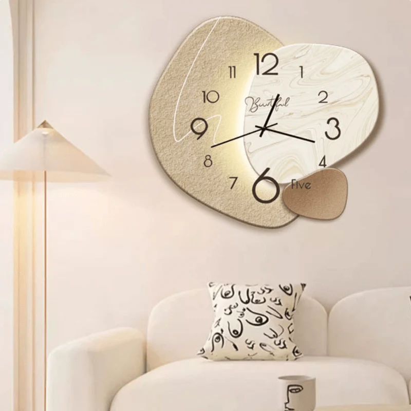 TIMENORD – Orologio da parete scandinavo elegante con funzione silenziosa