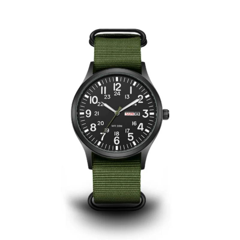 ShadowTime | Orologio Militare – Precisione Luminescente per Avventure e Notte