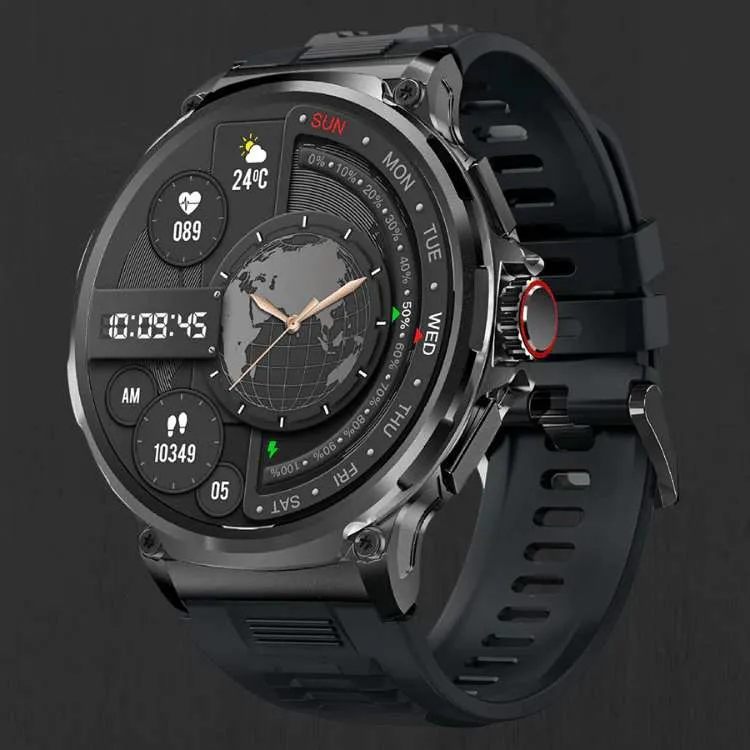 Titan Tough Smartwatch – Batteria di 10 Giorni, Avvisi di Chiamata e Monitoraggio della Salute 24/7