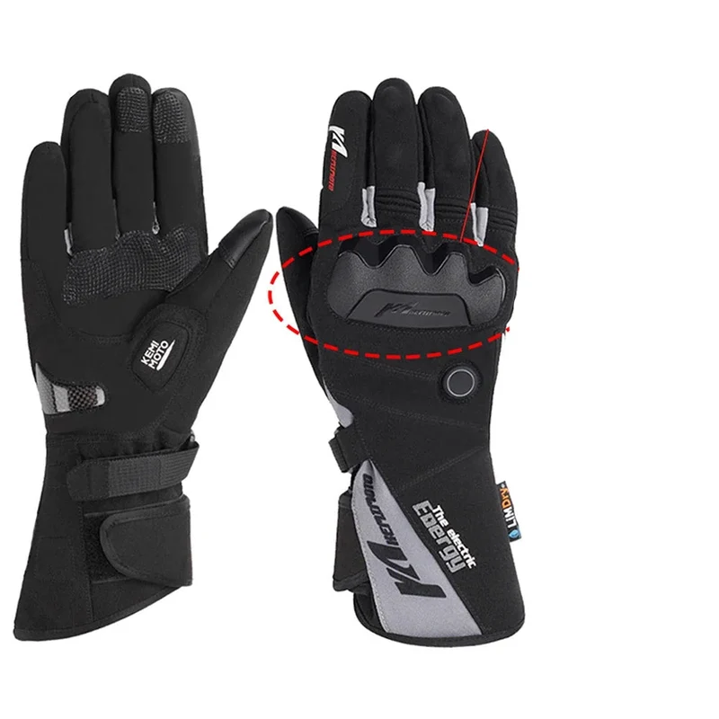 COLDPROTECT – Guanti invernali riscaldati con funzione di riscaldamento ricaricabile per attività all'aperto