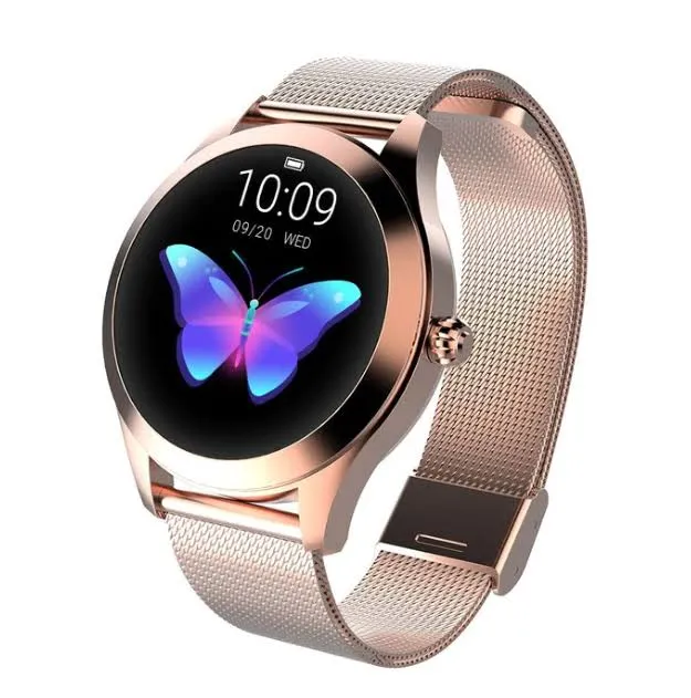 Orologio Smart Elegante da Donna | Monitoraggio della Salute, Notifiche Intelligenti e Opzioni Personalizzabili