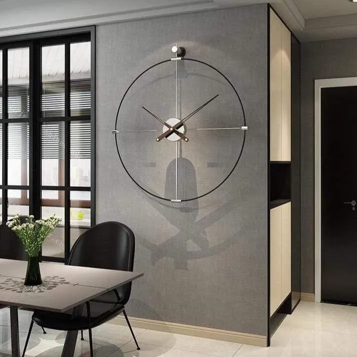 ChronoSphere | Orologio da Parete Contemporaneo Grande per un Design d'Interni Elegante