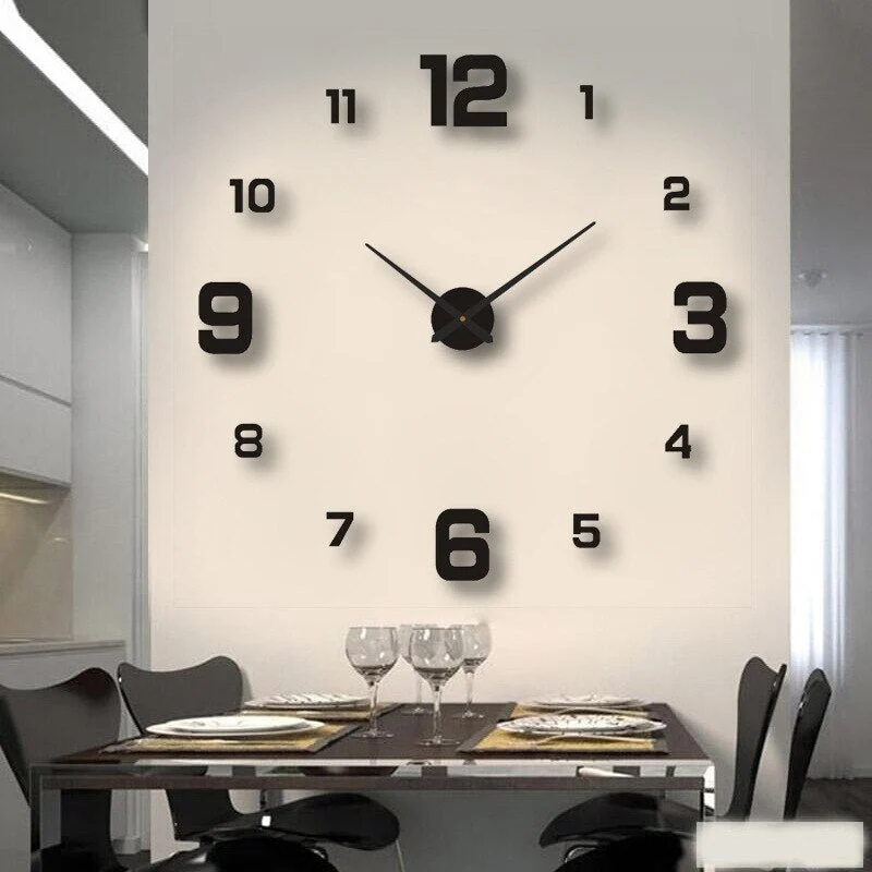 Orologio da Parete Moderno | Orologio Decorativo Artistico per Interni Audaci