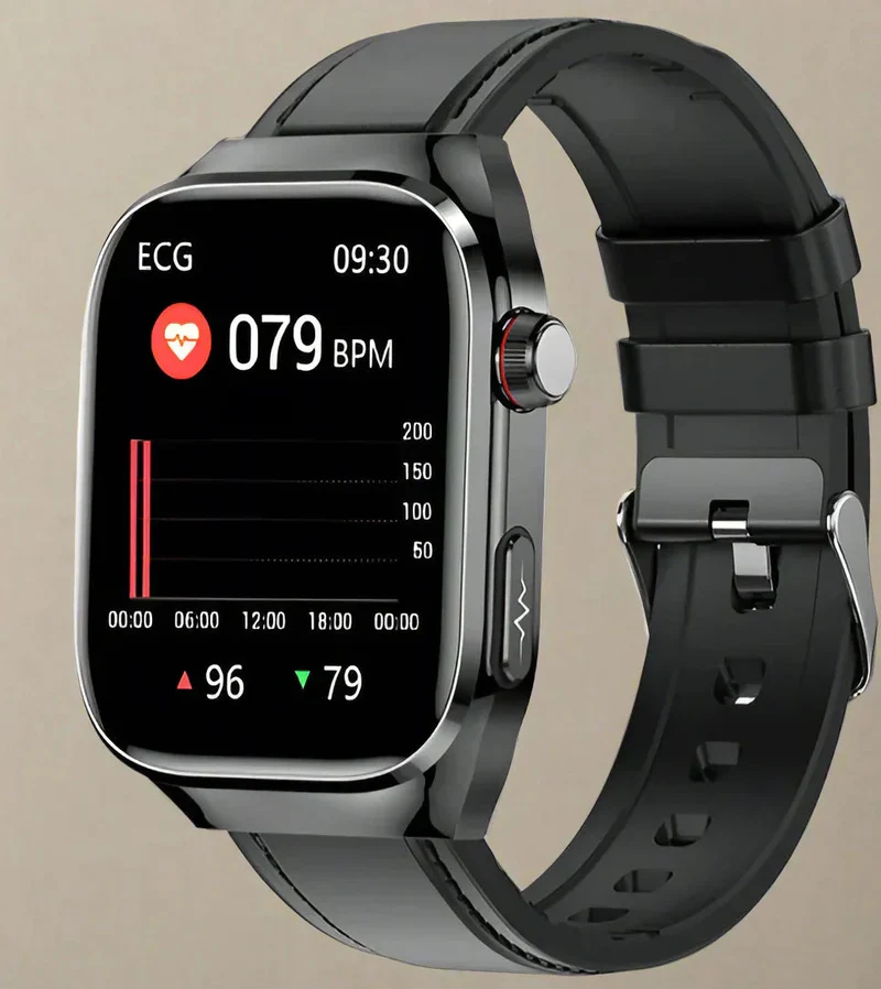 Smartwatch Avanzato per la Salute | ECG, Zucchero nel Sangue, Display AMOLED da 2.04" e Modalità Fitness