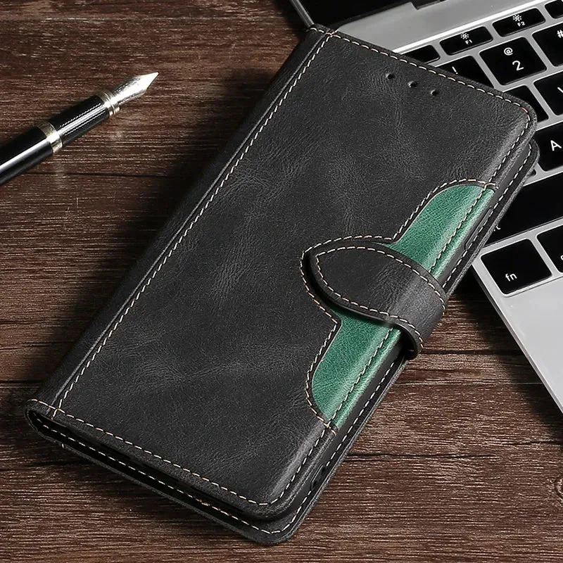 LuxurCase | Custodia in Pelle Magnetica per iPhone con Porta Carte