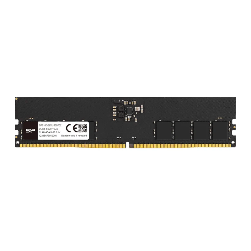 SP Silicon Power Upgrade 16GB DDR5 5600MT/s CL46 1.1V UDIMM Desktop PC Computer RAM Memory Module - SP016GBLVU560F02