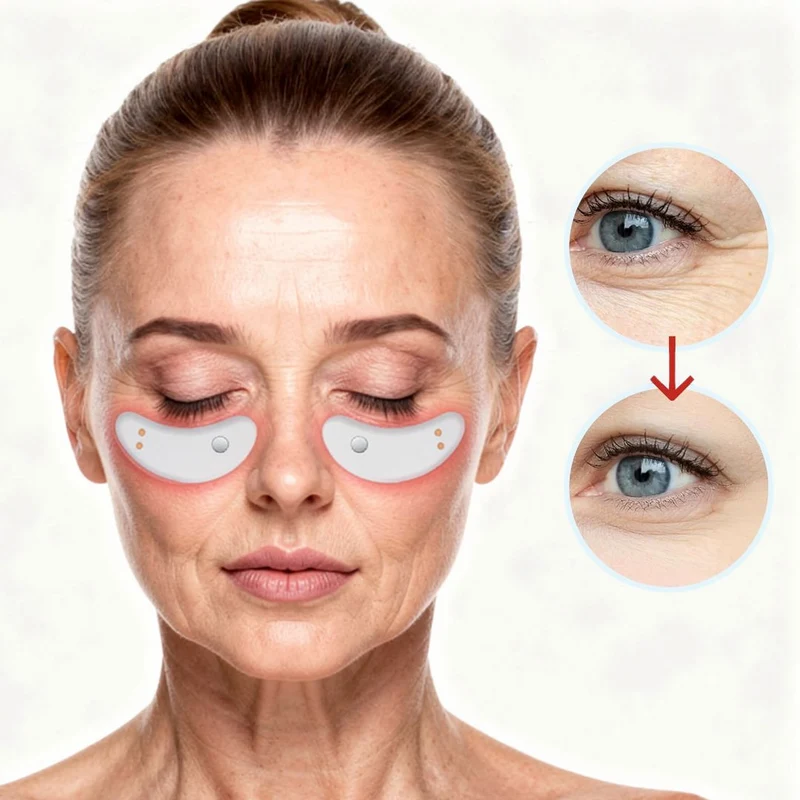Dispositivo contro occhiaie e borse sotto gli occhi tramite terapia con luce rossa | Augenia