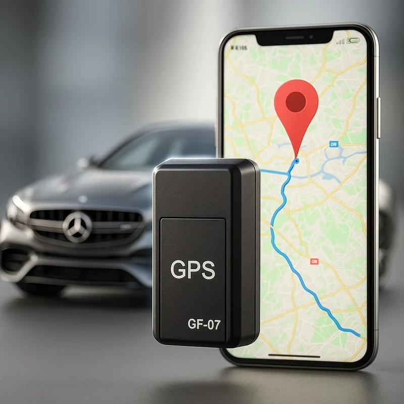 GPS Tracker per Auto | Mini GPS Tracker senza Abbonamento | Locaro