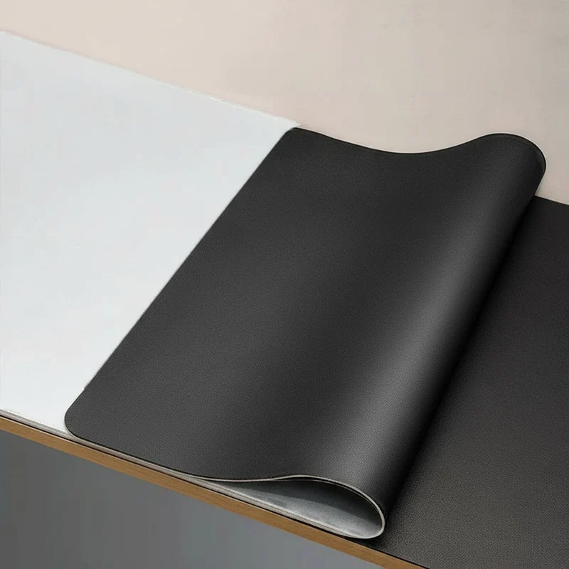 DESKSHIELD – Tappetino per scrivania in PU-Leder premium per un controllo preciso del mouse