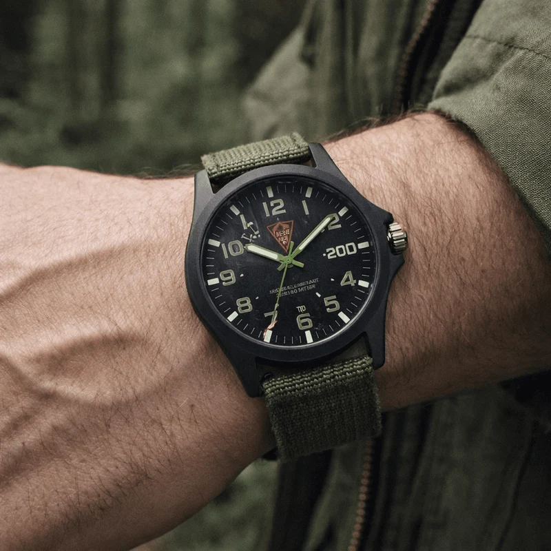STURMZEIT – Orologio Tattico Resistente agli Urti per Outdoor e Quotidiano