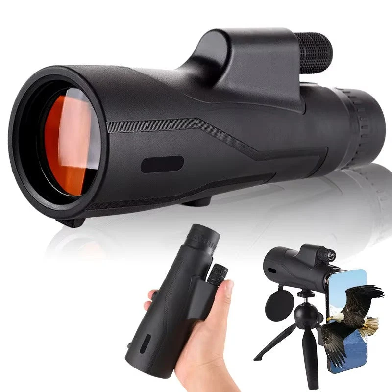 SkyZoom | Telescopio da Viaggio Compatto ad Alta Definizione con Potente Ingrandimento