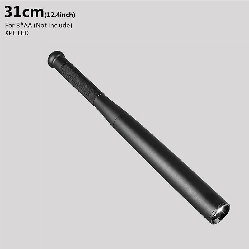 Torcia LED Ultra-Luminoso 3800 Lumen | Torcia Tattica Ricaricabile per Escursionismo, Campeggio e Emergenze
