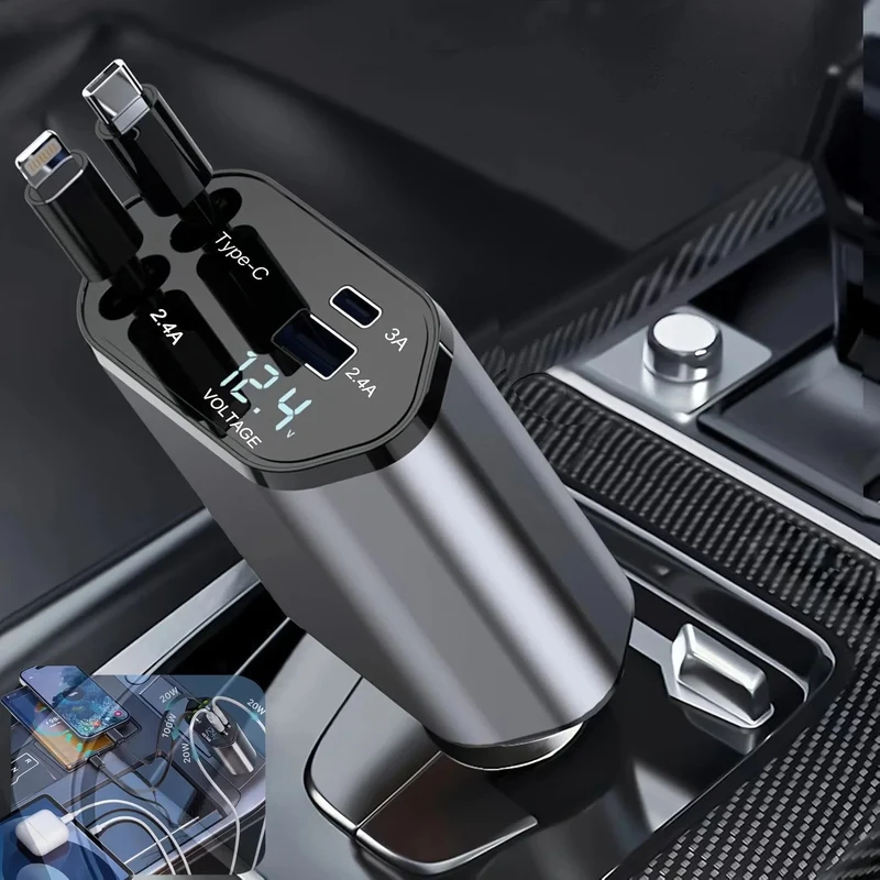Caricabatterie per auto compatto e pieghevole – Pratico ed Efficiente