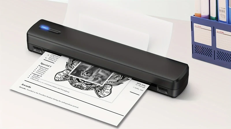 MiniThermo Stampante Wireless – Comodità di Stampa Compatta per Chi è in Movimento