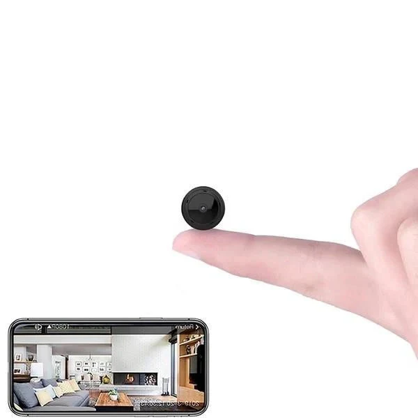 EyeGuard | Telecamera di Sicurezza WiFi Compatta con Visione Notturna HD
