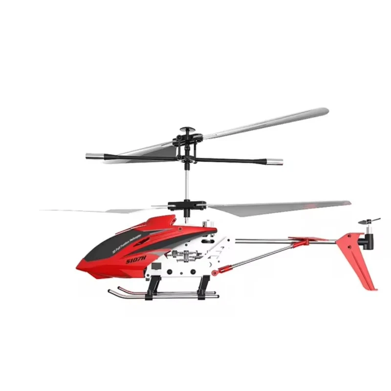 Elicottero RC Hercules Indistruttibile 3.5CH Mini Elicottero RC con Giroscopio Cremisi