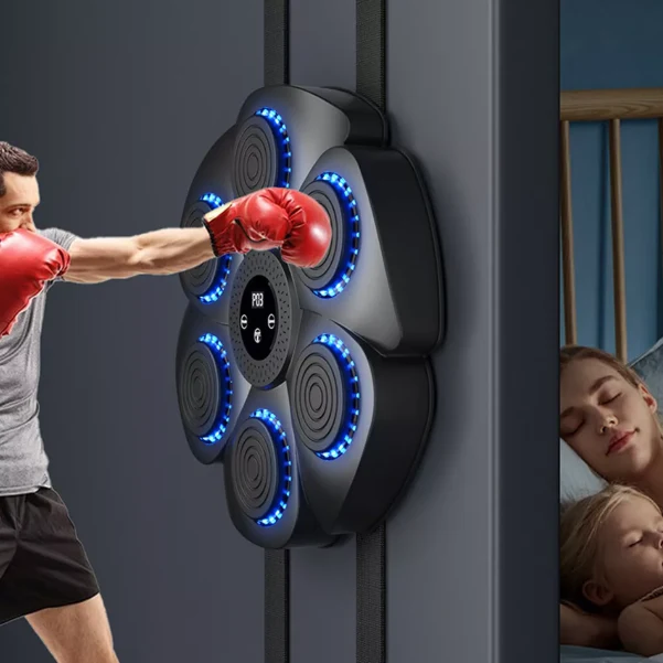 Pad da boxe musicale con funzionalità di targeting