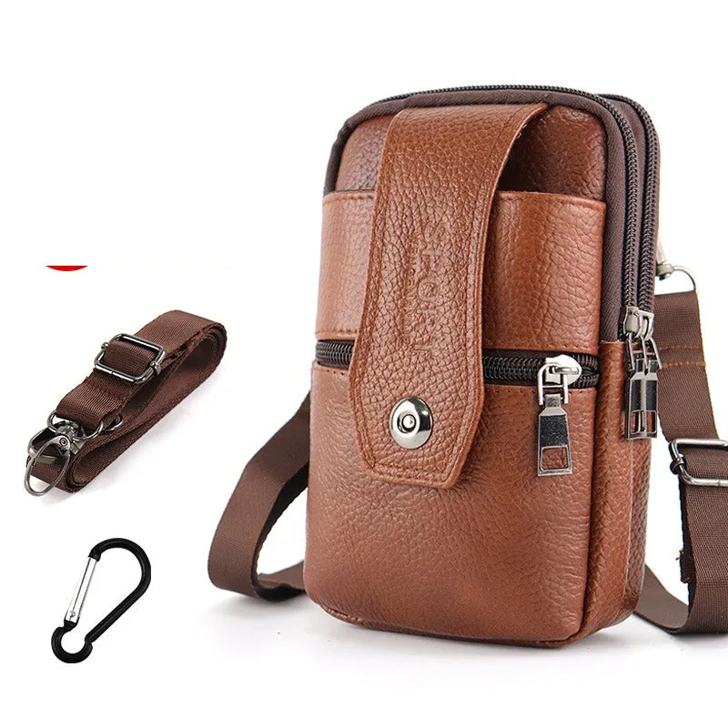 Borsa a Spalla Vintage Heren - Pelle