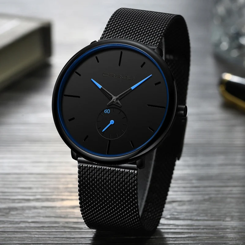 Orologio da Uomo Moderno CRJJU - Minimalista ed Elegante